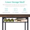 Best Choice Products 3-Piece Modern Dining Set, Square Table & Chairs Set w/ Steel Frame, Built-In Storage Rack